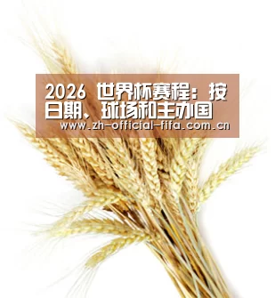 2026 世界杯赛程：按日期、球场和主办国查看完整赛程